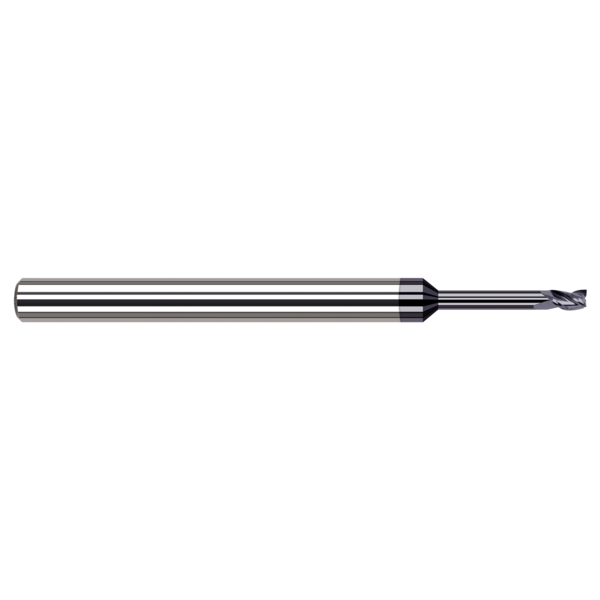 Harvey Tool Miniature End Mill - 3 Flute - Square, 0.0200" 934820-C3